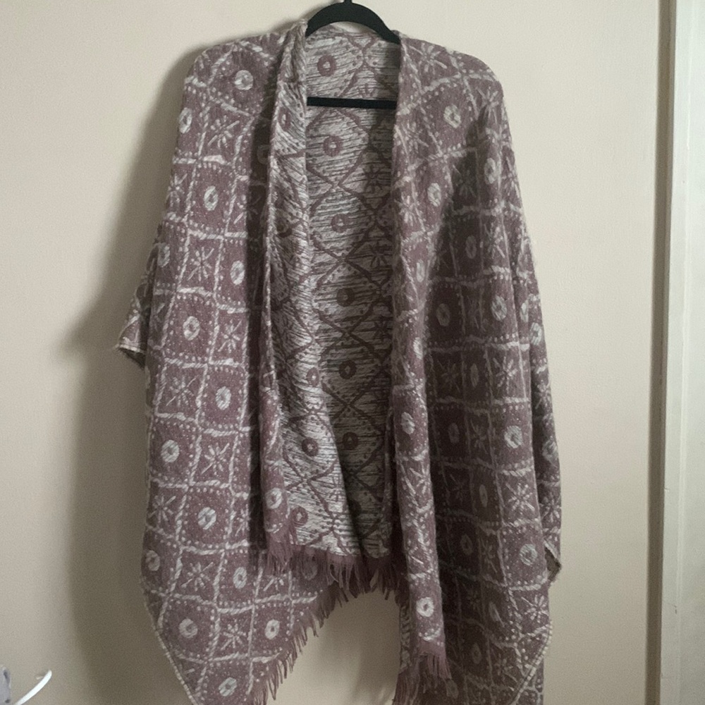 Knit Shawl/Cape